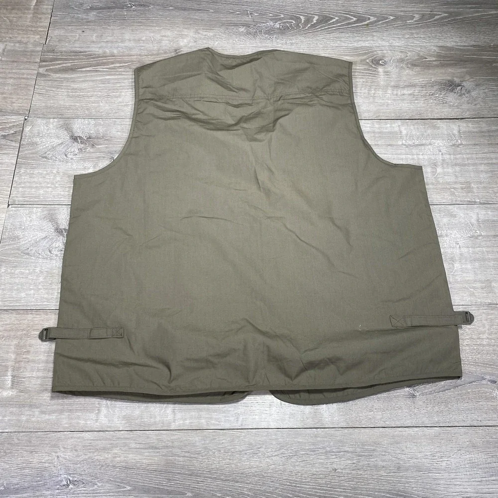 OlympinA Fishing Vest Mens Large Utility Pockets Outdoor‎ Travel Hiking Angler